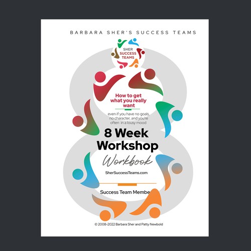 Workbook front cover for adults with big dreams - make me smile Design by Marco Davelouis