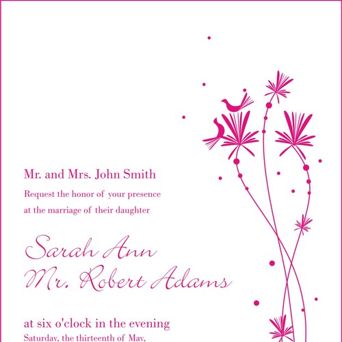 Design di Letterpress Wedding Invitations di neeraj sarna