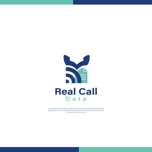 real call data logo Diseño de QuickCrea™