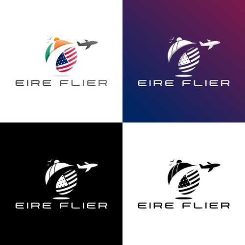 The Eire Flier logo-ontwerp door - t a i s s o n ™