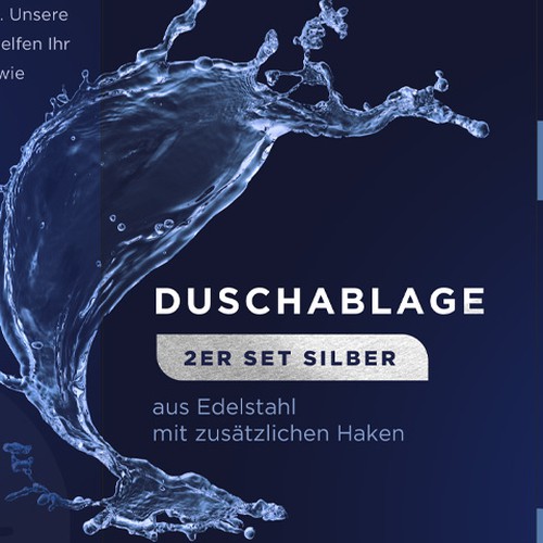 We need product packaging for our shower shelf Design by Air_designs