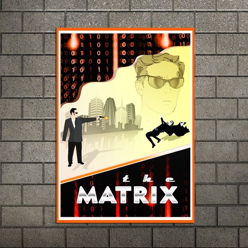 Create your own ‘80s-inspired movie poster! Design by Titah