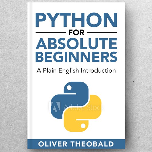 Design Design e-book cover for Python por ryanurz