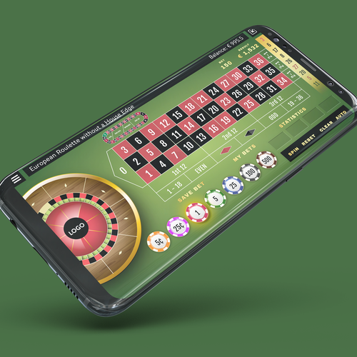 Casino > Roulette Table & Stats for Mobile Devices in 2D Format Design by Z a n a