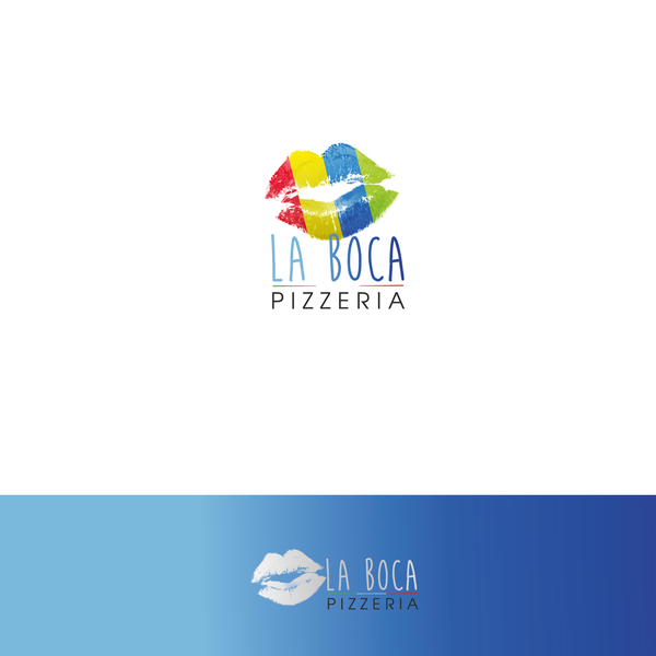 Design by Cèd.S™ titled "Pizzeria La Boca"