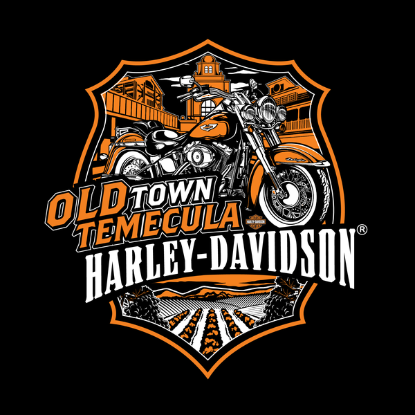 Vintage Design for Old Town Temecula Harley Davidson