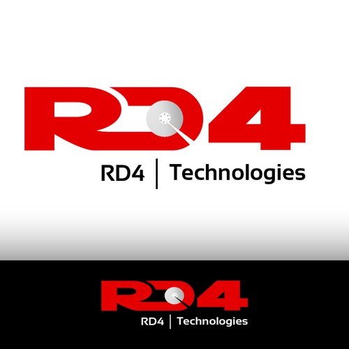 Create the next logo for RD4|Technologies Ontwerp door herOine's