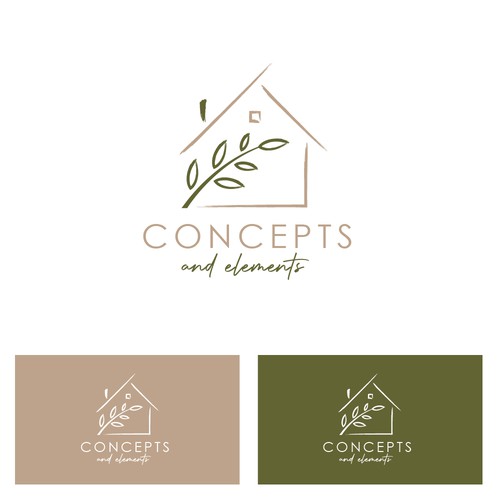 Design a FUN Eco Chic eclectic modern nature Logo for a Famous Home funiture and accessories store Design by Web Hub Solution