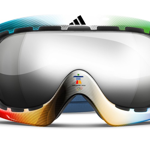 Design adidas goggles for Winter Olympics Ontwerp door BenoitB