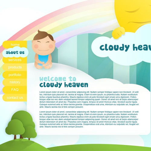 1-3 Page Website Template Design von youknowme