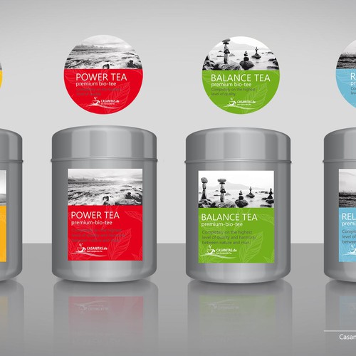 Product label contest entry by Santa Mazure