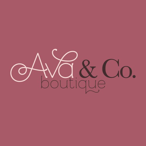 Design a logo for Ava & Co. women's boutique Design by bobbytreece