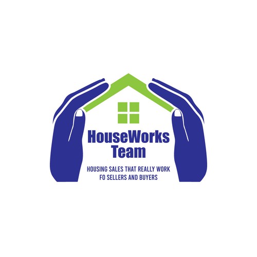 Design Houseworks Team Logo por Web Hub Solution