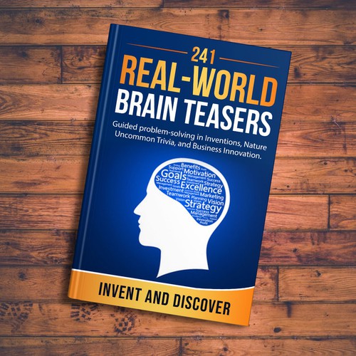 Book Cover - Creativity, Innovation, Inventions, Lateral thinking Design by Zahari Studio