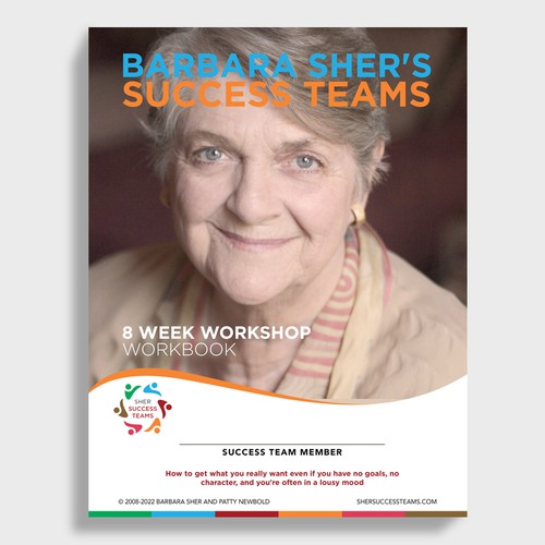 Workbook front cover for adults with big dreams - make me smile Design by Mr.TK