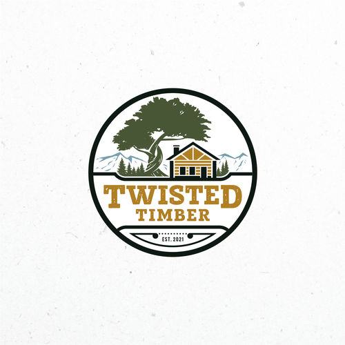 Twisted Timber Lodge Design by flynexus