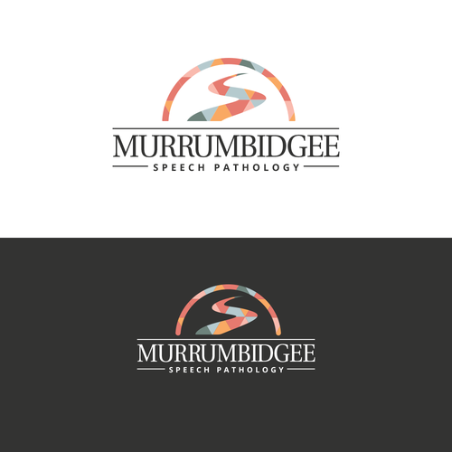 Design a beautiful logo, with a river to represent my speech pathology business Design by _CIRCE_