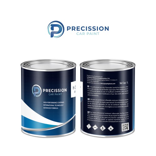 Label for Professional Automotive Refinish Products-ontwerp door creationMB