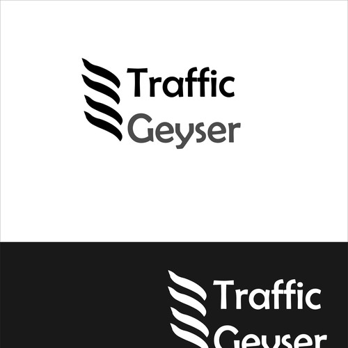 Design di T-R-A-F-F-I-C   g-e-y-s-e-r  Logo di go4