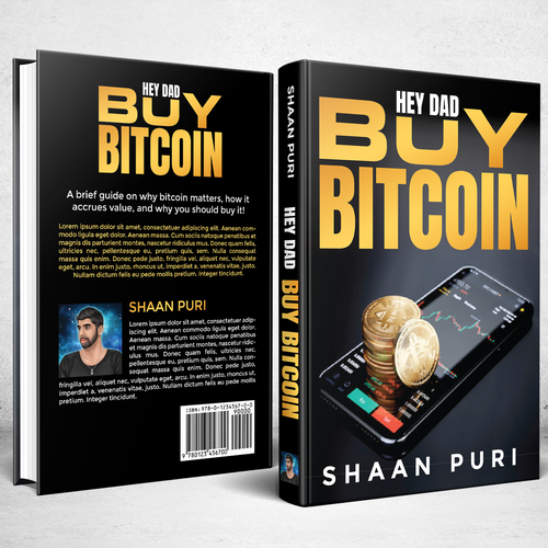 Bitcoin Book Cover Contest! Design by Bovan