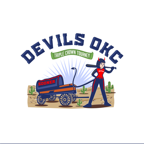 Design di AZ Devils > OKC Triple Crown Tournament T-Shirt Design di Grace's_Secret