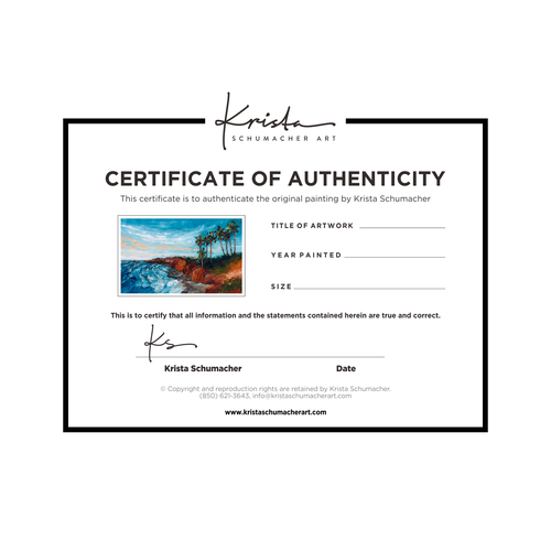 Certificate of Authenticity