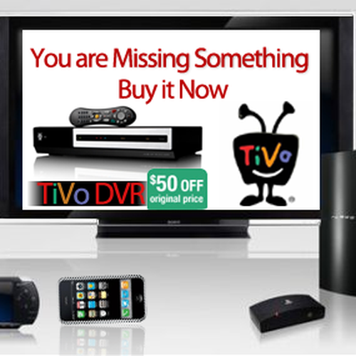 Banner design project for TiVo デザイン by SmLabs