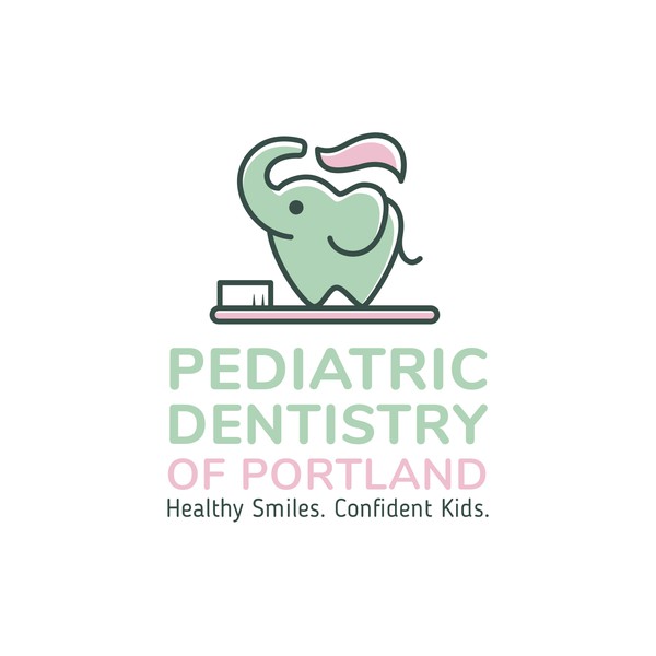 pediatric dentristry mascot logo