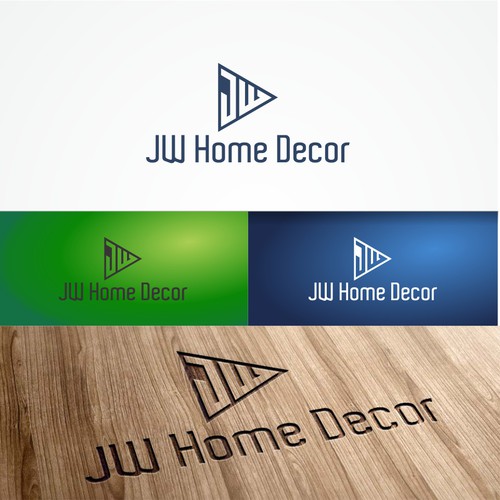 JW Home Decor Logo Design by Atharalie