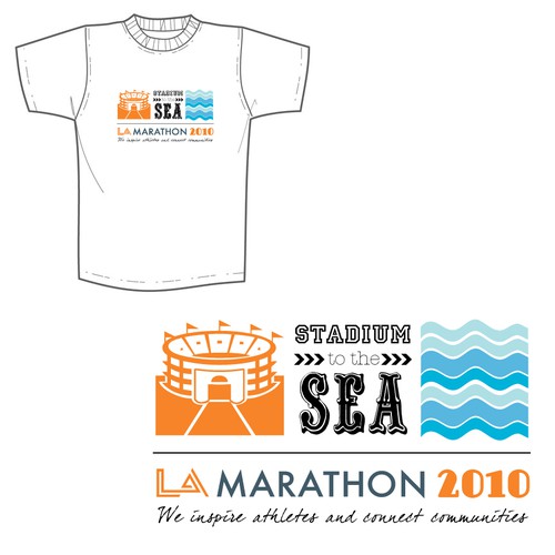 LA Marathon Design Competition Design by WhyVonn6