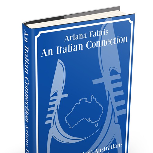 An Italian Connection: book cover design Diseño de AlxE
