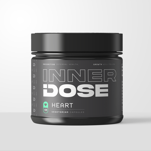 Minimal supplement bottle label design for male elite athletes Design by Mousers
