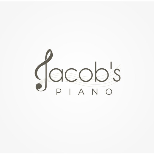 Diseño de Piano related logo for my popular YouTube brand de danil_crea