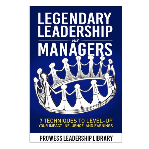 Design a Captivating Book Cover for a Leadership Skills Book for Managers Design by BDTK