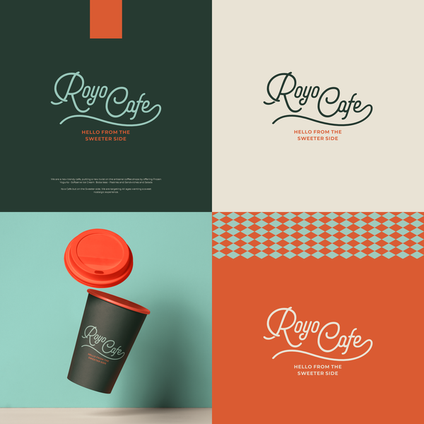 Design by Bianca Souza titled "Royo Cafe"