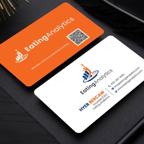 Smart looking business card Design by prosenjit_P