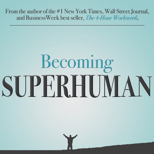"Becoming Superhuman" Book Cover Ontwerp door patrickryan