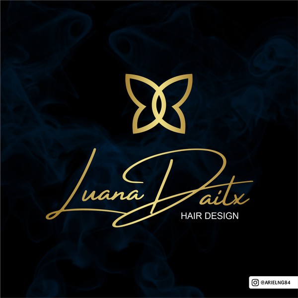 Logo Design Luana Daitx Hair Design