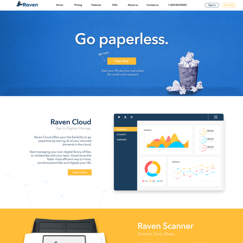Create an AWESOME home page Design by ndesignofficial