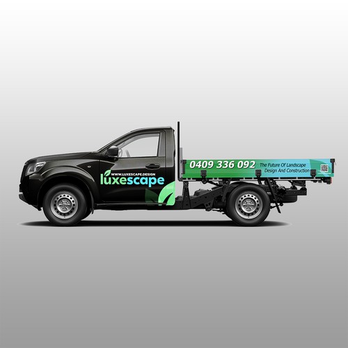 Design a luxury truck wrap for an innovative landscaping firm Design by A_Ndesign