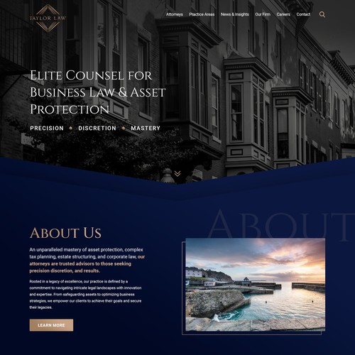 Taylow.Law Website and Software Platform Design by pb⚡️