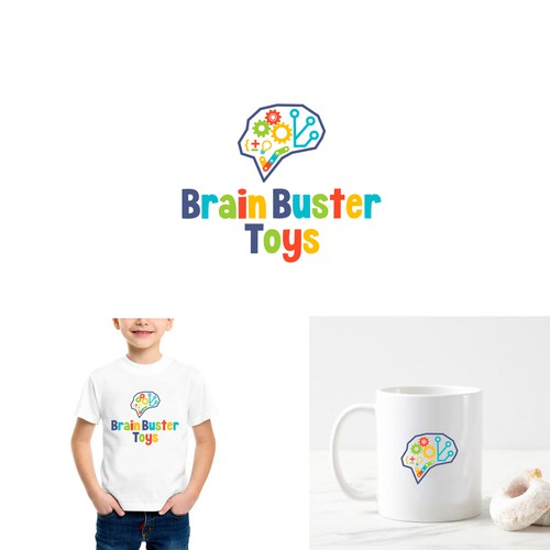 Brain Buster Toys Logo & Social Media Contest. Design by m-art