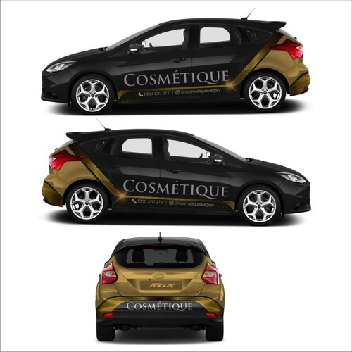 Car Wrap for Ford Foucs Design by e^design