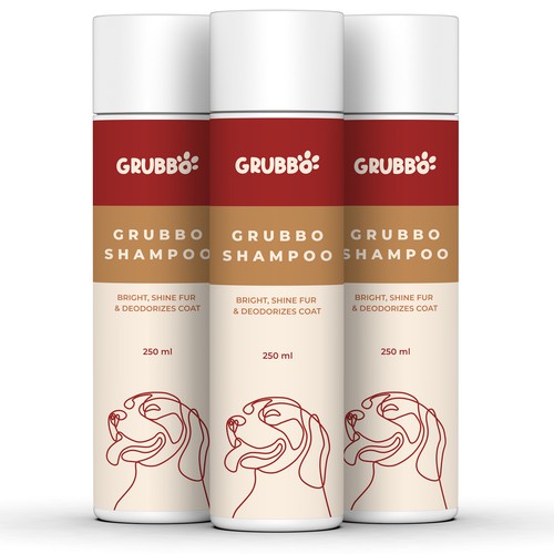 Design label for dog shampoo Design by Imee008