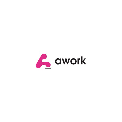 New logo for AI-based productivity software "awork" Diseño de Lumbeard