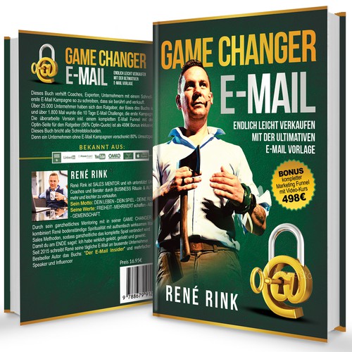 New E-Mail Marketing Best-Seller Books news #1 Cover Design by Lizaa