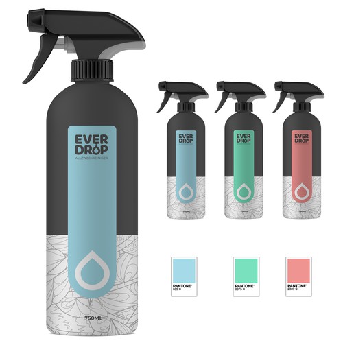 Premium Spray Bottle and Packaging for Cleaning Supplies Design réalisé par gs-designs