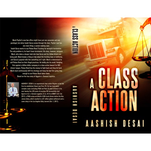 Book Cover Design for a A Legal Fiction Book Based On A True Story Design by dienel96