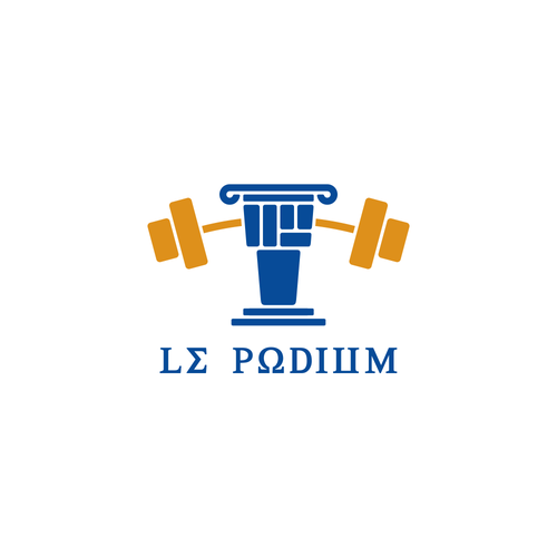 Minimalistic logo for a new powerlifting gym Design by Semot Abang