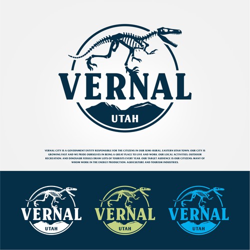 Vernal City seeking community-defining logo our residents can be proud of for generations Design by adityabeny